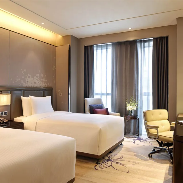 غرفة غراند بسريرين منفصلين، Wanda Realm Guangyuan 2/5