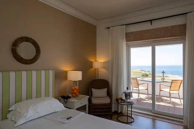 غرفة بريميوم سوبيريور بسرير مزدوج بإطلالة على البحر، Pousada de Sagres Charming Hotel 2/5