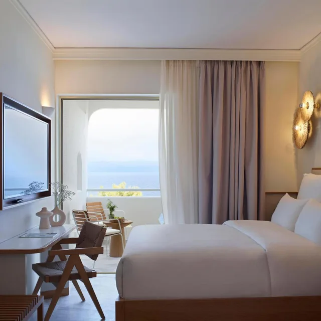 غرفة سوبيريور بإطلالة على البحر، Brown Beach Chalkida Resort, a member of Brown Hotels 2/4