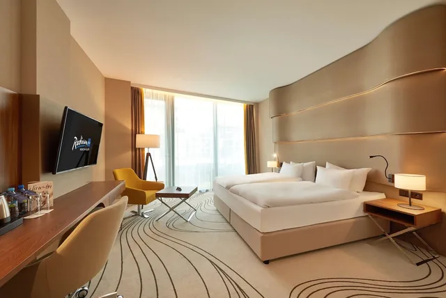 غرفة قياسية بسريرين منفصلين بإطلالة على البحر، Radisson Blu Resort Swinoujscie 5/10