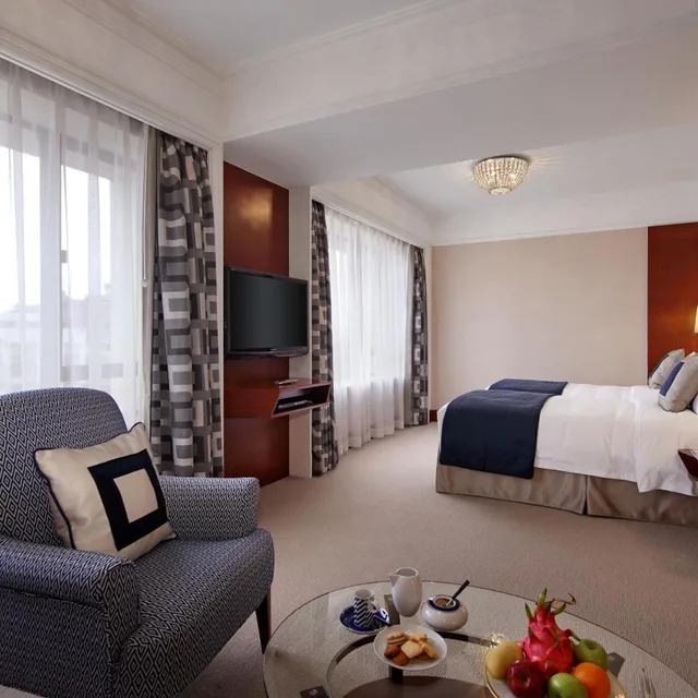 جناح ملكي ديلوكس بسريرين منفصلين، Hotel Royal Macau 2/4