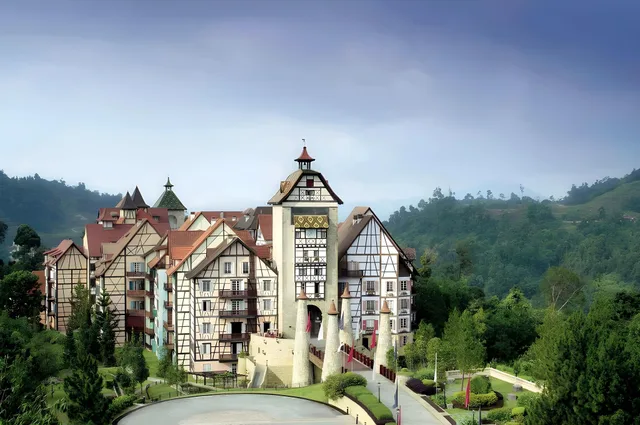 جناح بسرير مزدوج أو سريرين منفصلين بغرفة نوم واحدة، Colmar Tropicale, Berjaya Hills 1/2