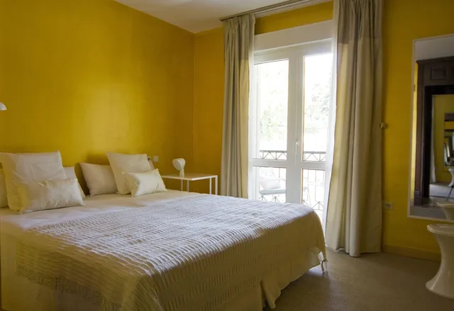 غرفة بسريرين منفصلين بشرفة، Villa Lorena Malaga 1/10