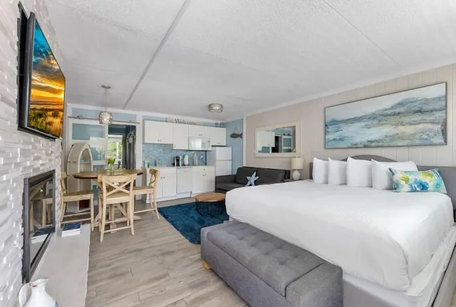 استوديو بسرير كوين مع أريكة، Beachcomber Resort 5/10