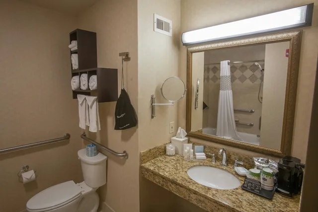 غرفة بسرير كينج لذوي الإعاقة، Hampton Inn Suites Stillwater 5/6