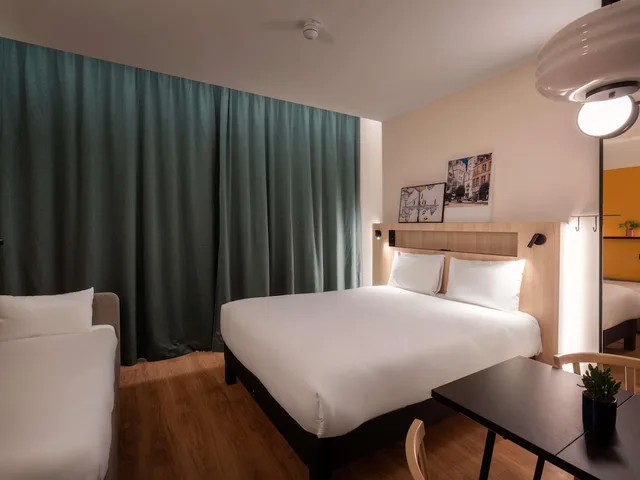 استوديو بسرير مزدوج وسريرين منفصلين، Aparthotel Adagio Access Rouen Centre Cathedrale 8/10