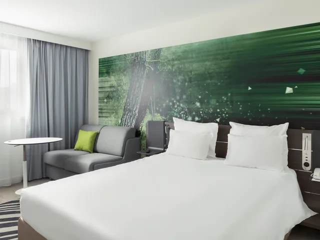 غرفة تنفيذية بسرير مزدوج، Novotel Paris Charles De Gaulle Airport 5/10