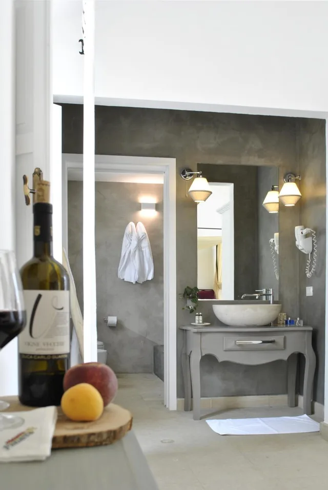 غرفة سوبيريور بسرير كوين، Masseria Panareo Hotel 4/5
