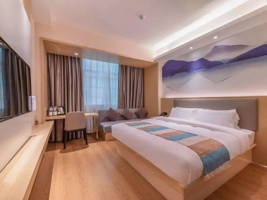غرفة سوبيريور بسرير كوين، VX Xiamen Siming District Huandao Road Hotel 1/1