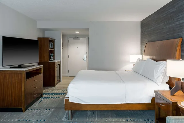 غرفة ديلوكس بسرير كينج مع أريكة، Hilton Garden Inn Arlington Courthouse Plaza 2/6