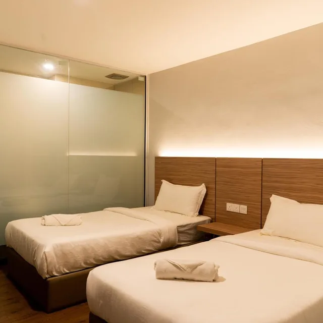 غرفة سوبيريور بسريرين منفصلين، RM Hotel Muar 3/4