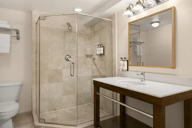 جناح رئاسي بسرير كينج بغرفة نوم واحدة بجاكوزي، Best Western Premier Plainview-Long Island Hotel 5/8