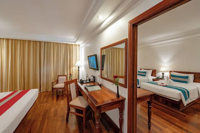جناح عائلي بسرير كينج وسرير فردي، Hotel Somadevi Angkor Premium 10/10