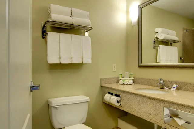 غرفة بسرير كينج، Holiday Inn Express Hotel Amp Stes Kansas City Sports Complex 4/4