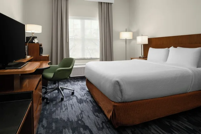 غرفة بسرير كينج لذوي الإعاقة، Fairfield Inn Suites By Marriott Olean 1/5