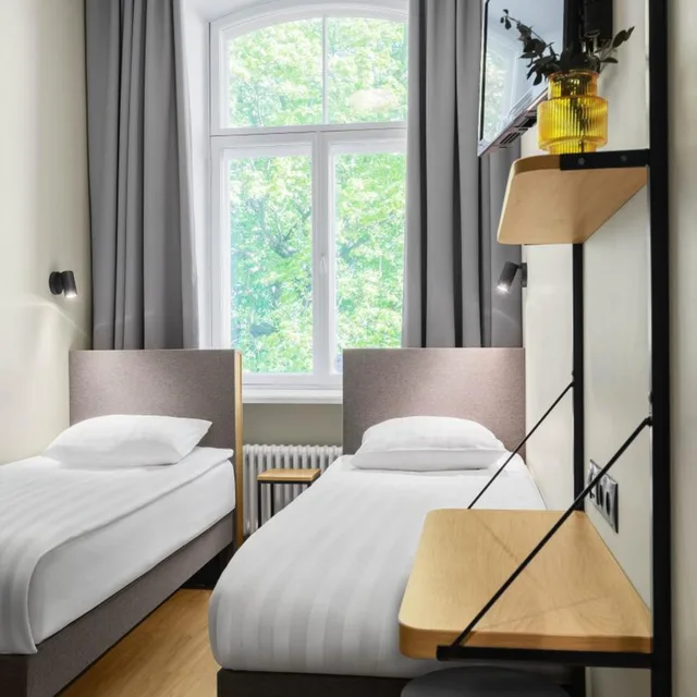 غرفة صغيرة بسرير مزدوج أو سريرين منفصلين، Rija Old Town Hotel 2/6