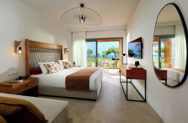 بنغل بسريرين منفصلين، Sirens Beach Hotel 5/7