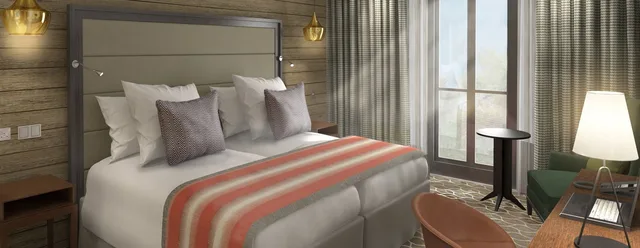 غرفة بسرير مزدوج مع سرير إضافي، The Warwickshire Hotel And Country Club 7/7