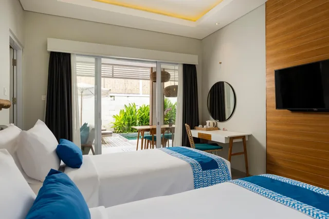2 Bedrooms, Residence, Villa, 2 Queen Beds, Private Pool، The Beach House Resort 1/1