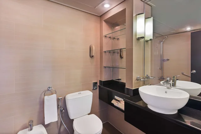 غرفة قياسية بسريرين منفصلين، Radisson Blu Hotel & Resort Al Ain 6/7