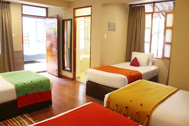 غرفة تقليدية رباعية بأربعة أسرّة، Union Hotel Cusco 7/10