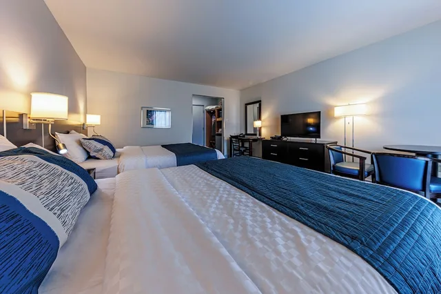 غرفة سوبيريور بسريرين كوين، Hotel Motel Castel de la Mer 3/5