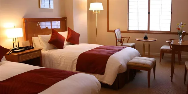 غرفة ديلوكس بسريرين منفصلين في المبنى الرئيسي، Takayama Green Hotel - Keio Group Hotels 1/1