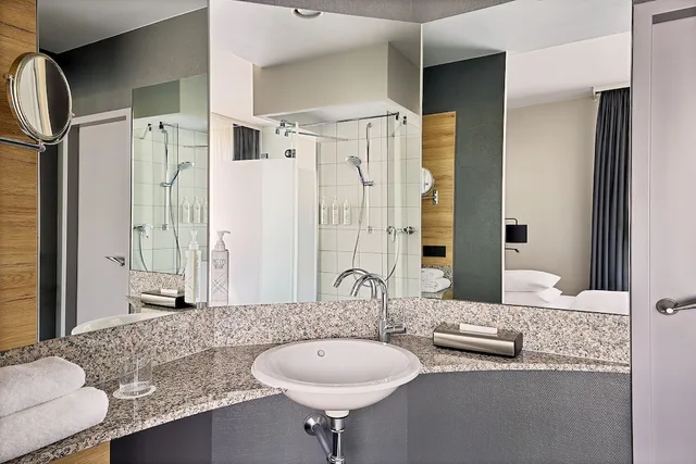 غرفة قياسية مفردة، FOUR POINTS FLEX by Sheraton Ratingen Dusseldorf Airport 16/18