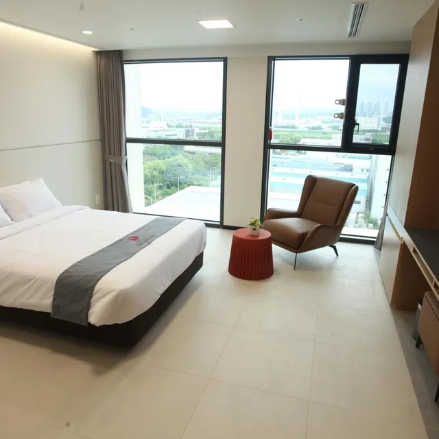 Hollywood, Double Bed، Hotel Skypark Daejeon I 3/7