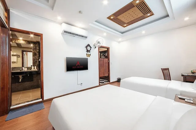 غرفة عائلية بسرير كوين وسرير فردي، A25 Hotel Hang Bun 9/10