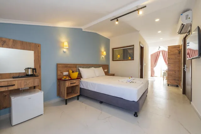 غرفة بسرير مزدوج بجاكوزي، Katre Hotel Oludeniz 4/9
