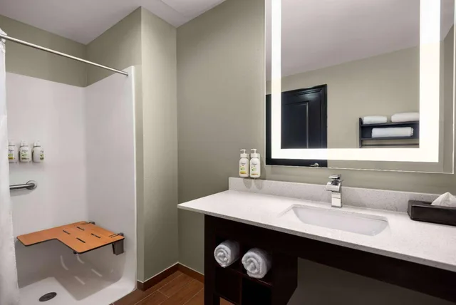 غرفة بسرير كينج بحوض استحمام لذوي الإعاقة، Holiday Inn Laval Montreal 6/10