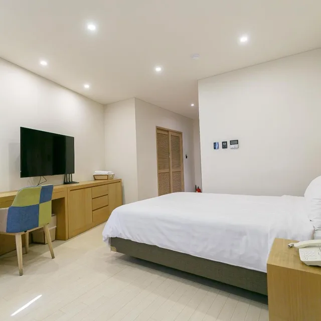 غرفة بسرير مزدوج، BK HOTEL JEJU 2/10