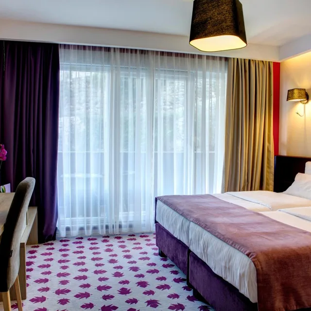 غرفة بسرير مزدوج بشرفة، Eden Hotel and Spa 7/10