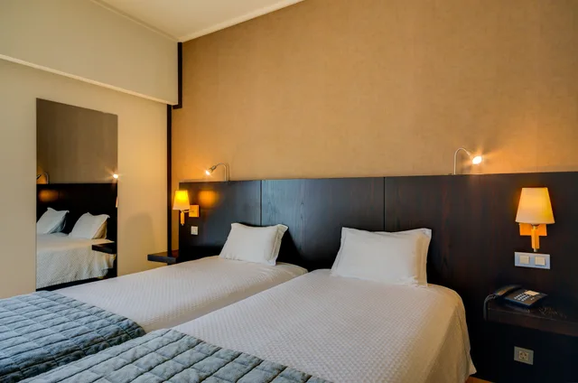 غرفة ديلوكس بسريرين منفصلين، Hotel Alvorada 5/8