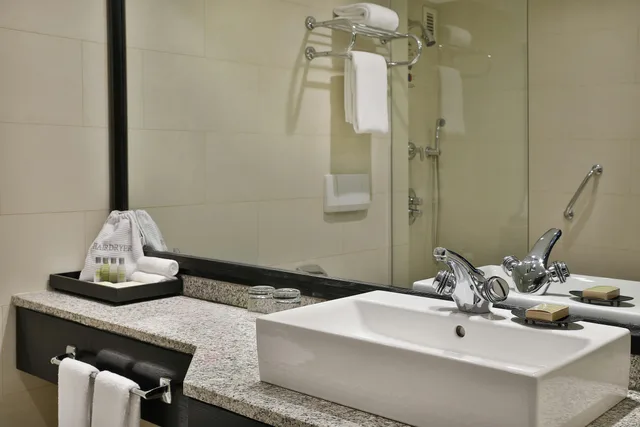 غرفة بسرير كينج بإطلالة على المسبح، Hilton Cairo Heliopolis 13/15