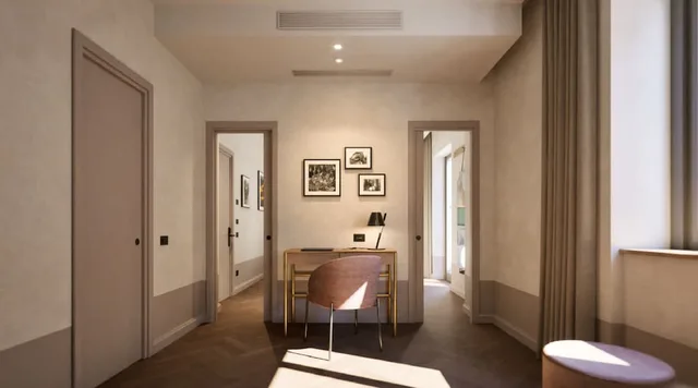 جناح بسرير كينج وسريرين منفصلين، Hotel Giacomo Morra Alba - Handwritten Collection 8/9