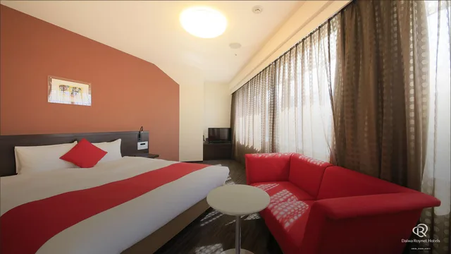 غرفة بريميير بسرير مزدوج، Daiwa Roynet Okayama Ekimae Hotel 2/2