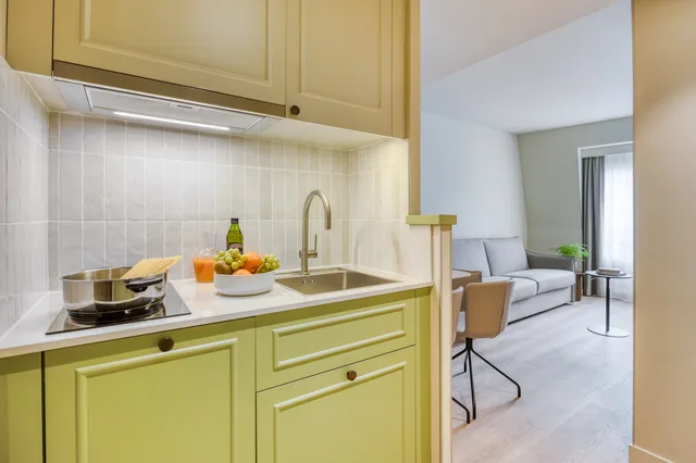 شقة بغرفة نوم واحدة، Citadines Les Halles Paris 7/7