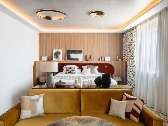 جناح جونيور بسرير مزدوج مع أريكة، Pullman Lyon 3/7