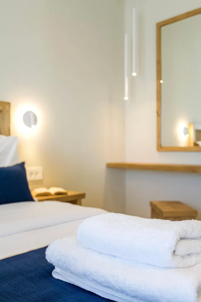 غرفة قياسية بسرير مزدوج، Pandrossos Hotel 9/10