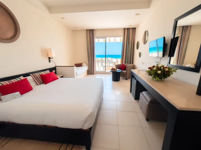 Triple with Sea View for 2 Adult with Sea View، Vincci Dar Midoun 1/1