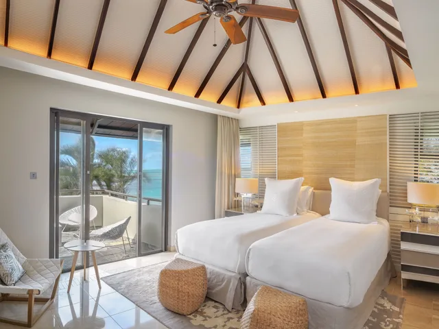 5 Bedrooms, Premium, Residence, Villa, Twin Beds, 3 King Beds, Ocean Front, Private Pool، Four Seasons Resort Mauritius at Anahita 2/10