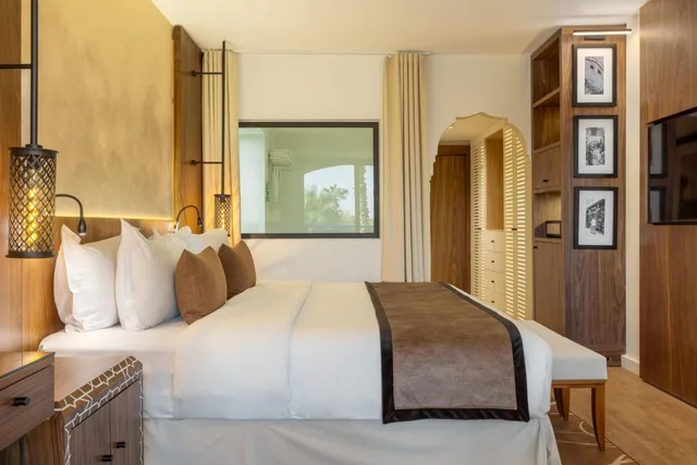 غرفة غراند سوبيريور بسرير كينج بإطلالة على الحديقة، Marriott Meridien N'fis 8/10