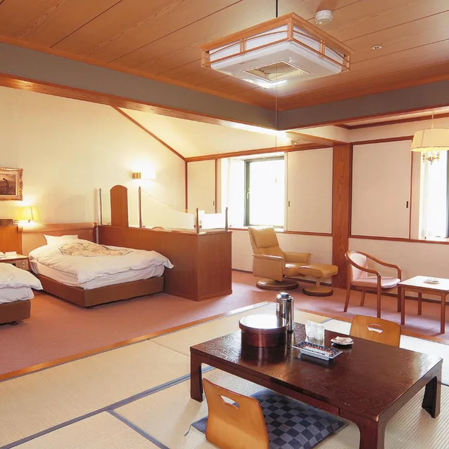 غرفة عائلية بحمام مشترك، Watarase Onsen Hotel Sasayuri (ex Watarase Onsen Hotel) 3/5