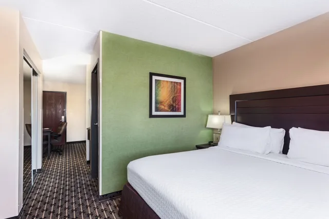 جناح بسرير كينج بغرفة نوم واحدة مع أريكة، CROWNE PLAZA MILWAUKEE AIRPORT 1/5