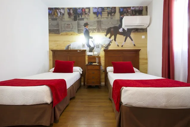 غرفة قياسية بسريرين منفصلين، Hotel El Tajo and Spa 10/10