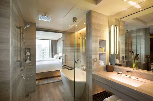 جناح تنفيذي بسريرين منفصلين، Hilton Sukhumvit Bangkok Hotel 2/5