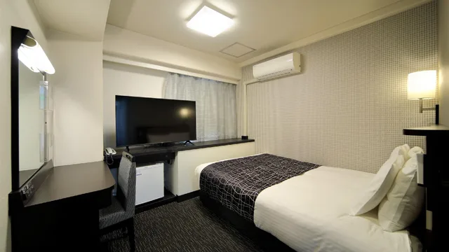 غرفة قياسية بسرير مزدوج، APA Hotel Kumamoto Sakuramachi Bus Terminal Minami 1/1