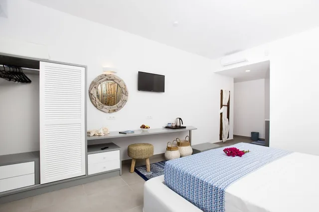 غرفة بانورامية بسرير مزدوج بشرفة، Lindos Portes Suites 9/10